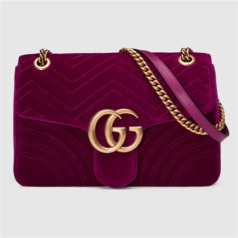 gucci purse marmont velvet in usa|gucci large marmont shoulder bag.